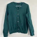 Ann Taylor Factory Emerald Green Lightweight Cardigan Casual Formal Office Large Photo 0