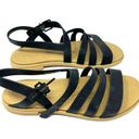 Crocs  Size 5 Black Sandals Strappy Buckle Open Toe Comfort Summer Casual Pool Photo 1