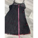 Frederick's of Hollywood Fredricks Of Hollywood Lace Lingerie Dress Heart Embroidery Black Size M Photo 3