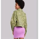 Wild Fable NWT Womens  Floral Print Cropped Shacket Canvas Jacket - Sz XS Photo 2