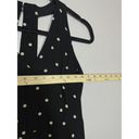 Ann Taylor  Black White Polka Dot Racerback Tie Waist Pants Jumpsuit 4 Photo 9