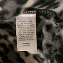 Abound  Womens Multicolor Animal Print Cozy Fleece Pullover Sweatshirt Photo 4