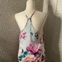 In Bloom  By Jonquil Size Small Pajama Tank Floral Lace Back Adjustable Straps Photo 9