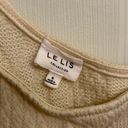 Le lis Women’s size Small Cream Color Bodysuit Photo 2