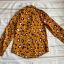 3.1 Phillip Lim  x Target Orange Leopard Print Blazer Jacket Size XS Photo 6