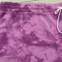 Sonoma Women’s Shorts 3X Fleece Lounge Relaxed Fit Lilac Tye Dye Workout Athletic Gym Photo 1