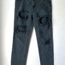 One Teaspoon One by  Faded Black Straight Leg Distressed Jeans 28" Photo 0