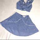 L'ATISTE Striped Top & Skirt Set size Small/ Medium Photo 2