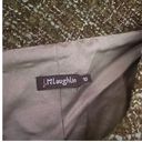 J. McLaughlin  Woven Blazer Women Size 10‎ Tweed Boucle Brown Button Front Jacket Photo 9