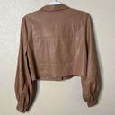 n:philanthropy  Faux Leather Aurora Jacket in Ginger Medium Photo 4