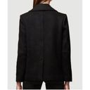 frame denim FRAME Oversized Wool Peacoat in Black Photo 10