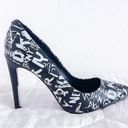 DKNY  Women's Gwen Graffiti Black and White High Heels size 11M Photo 1