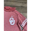 Nike EUC Womens  oklahoma boomer sooners OU cowl neck pullover size‎ S Photo 3