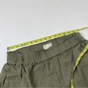 Lou & grey Sage Green Linen Elastic Waist Shorts Size Medium Photo 5