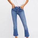 Free People  High Waist Crop Straight Leg Jeans size 24 size 00 Photo 1