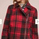 Jack by BB Dakota Jack BB Dakota Women’s Red Black Buffalo Plaid Cropped Jacket Size Small Photo 0