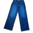 Universal Threads Women's High-Rise Wide Leg Jeans - Universal Thread Dark Wash 8 Long Photo 1