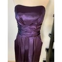 David's Bridal  purple strapless dress size 6 Photo 1