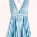 Abercrombie & Fitch Plunge Pleated Mini Dress Photo 0