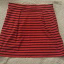 Tommy Hilfiger 🔥SALE🔥  Red & Black Striped Skirt S Photo 7