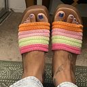 ALDO RAINBOW Sorbet, crochet sandals, like Free people Photo 5