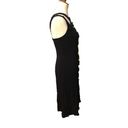 The Row  A Gold Button Front Dress, Size X-Small - Black Photo 5