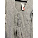 Elle  gray gathered front cardigan sweater NEW XS Photo 6