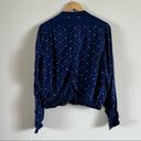 G-star Raw  Correct Line Dot Bomber Women's Jacket Ballpen Blue L Photo 3