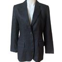 The Row Embassy Single Button Black Linen Jacket Blazer, Sz 4 Photo 0