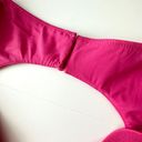 Elliatt  x REVOLVE Ava Dress Womens Large Hot Pink Open Back Puff Sleeve Barbie Photo 5