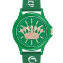 Juicy Couture NWT  Green Rubber & Rhinestone Watch Photo 0