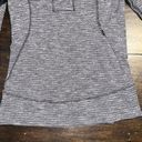 Lululemon Authentic  Black/Gray Half-zip Pullover - Size 6 Photo 5