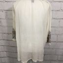 Tommy Bahama  Gauze Embellished Blouse Size M Photo 1