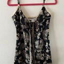 Victoria's Secret Y2K Victoria’s Secret Floral Tie Front Nightgown Floral Baby Doll Cami Size S Photo 0