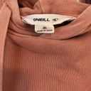 O'Neill O’neil medium dull pinkish salmon colored hoodie Photo 2