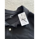 J.Crew  Womens Flex Pique Short Sleeve Untucked Polo Shirt Top Black Size M Photo 6