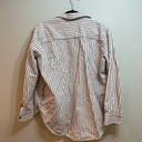 Madewell  White and Brown striped button down Photo 1