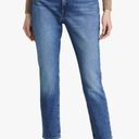 Good American  Good Classic Straight Leg Jeans in Blue280 Photo 0