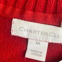 Charter Club  Scottie Dog Pullover Sweater Size S Red and Black Photo 2