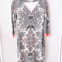 Boston Proper Paisley Print Mini Dress Photo 6