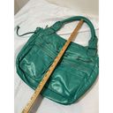 Bueno  Teal Green Faux Leather Shoulder Bag Purse Photo 6