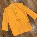 P&Co Ak& Woman’s Yellow Blazer Jacket Size 6 Photo 4