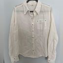 POL  Button Down Collared Shirt Size Large Photo 0