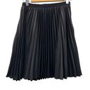 Jason Wu  for Target Black Pleated Side Zip A-Line Mini Skirt Size 4 Photo 0