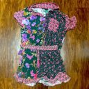 Nasty Gal  Floral Mix Print Ruffle Pajama Shorts Set Photo 5