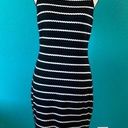 Cache  black and white long dress in size medium Photo 0