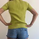 Prominence Citron Green Knit Top Photo 2