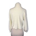 Michelle Mason  Turtleneck Sweater in Ivory Small New Womens Knit Top Photo 6