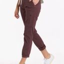 Vuori  Women’s Ripstop DuraTerra Chestnut Brown Drawstring Pants Small Photo 15