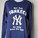 Lee New York Yankees Navy Long Sleeve Logo Tee Photo 1